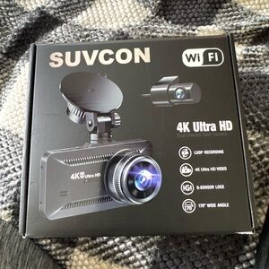 4K Ultra HD Dash Camera - Black